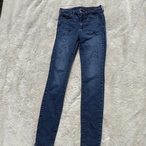 GUESS High Rise Skinny Jeans | Size 26 | Classic Blue Denim | - Picture 2 of 9